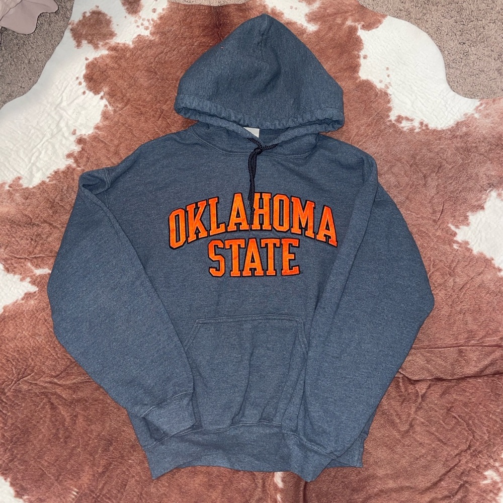 Oklahoma State Grey Hoodie